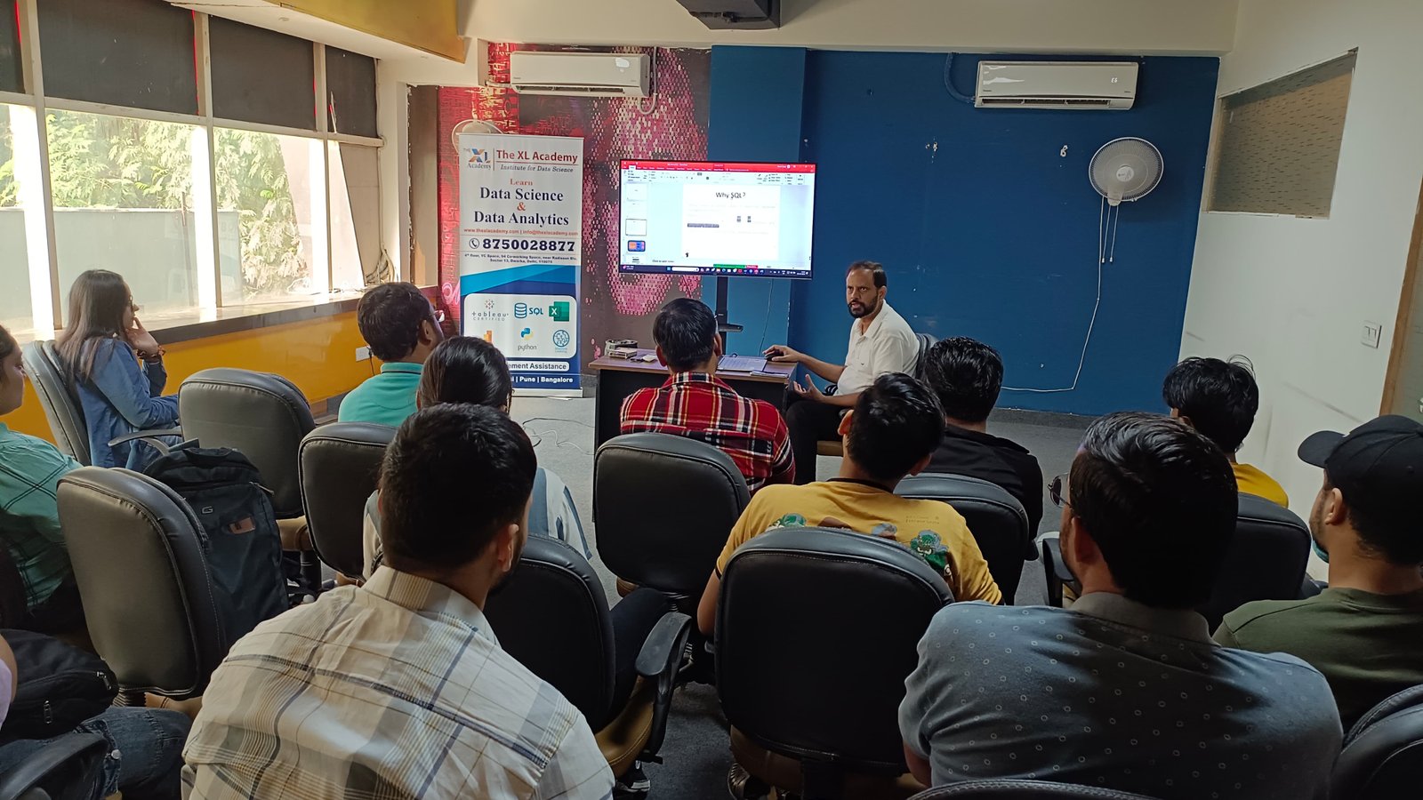 Indian professionals in training